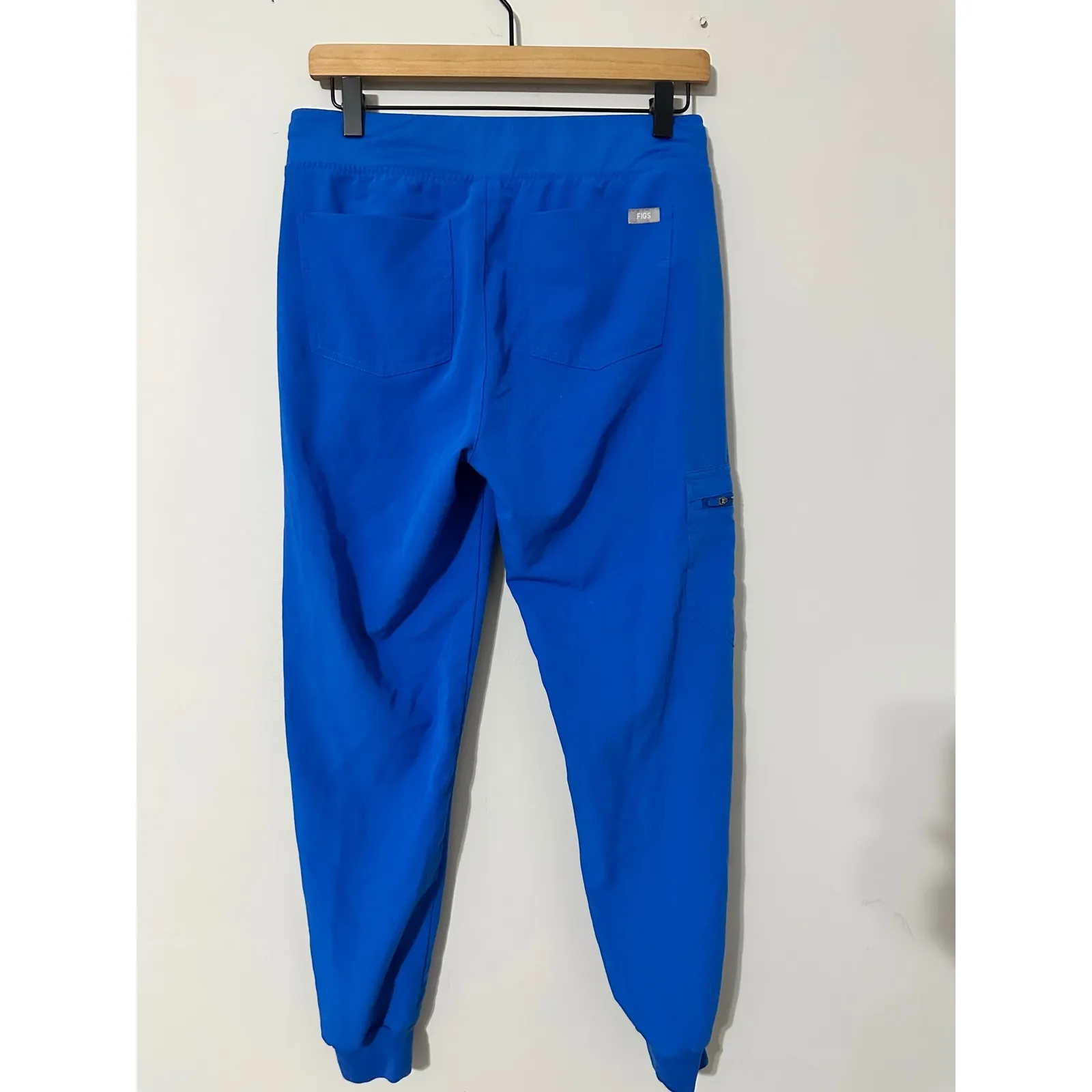 FIGS Technical Collection Royal Blue Jogger Scrub Pants Women's Size S - Image 3