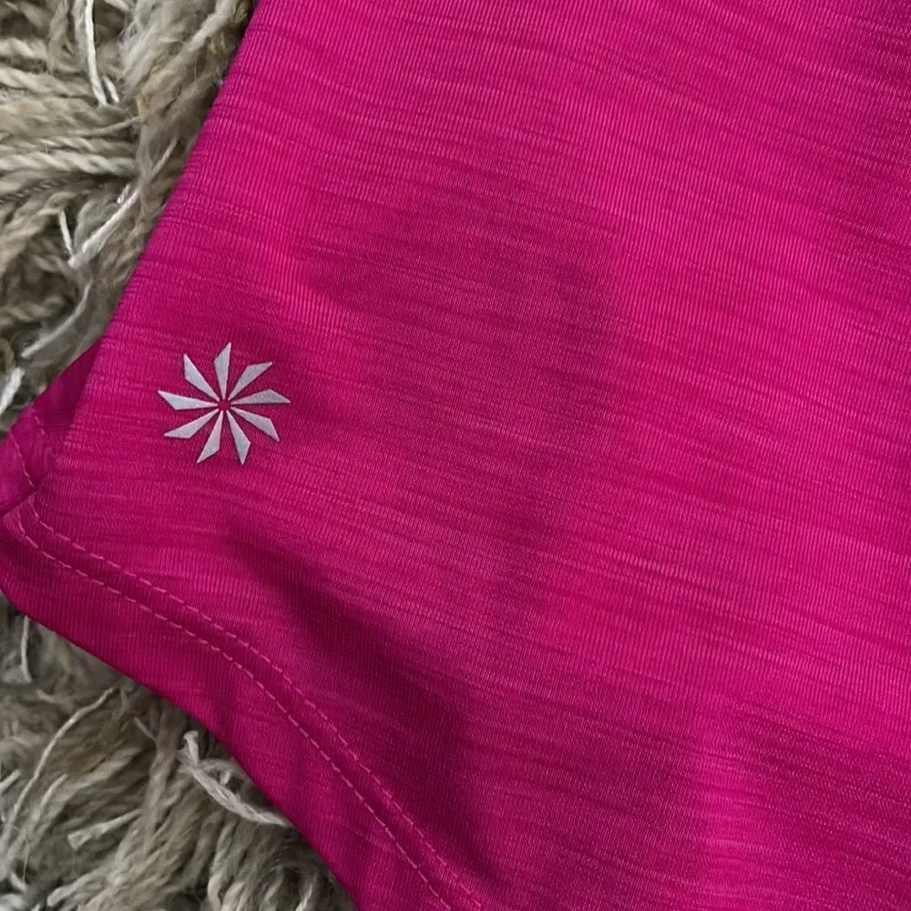 Athleta Tank Top. Size Small.‎ Bright Pink - Image 2