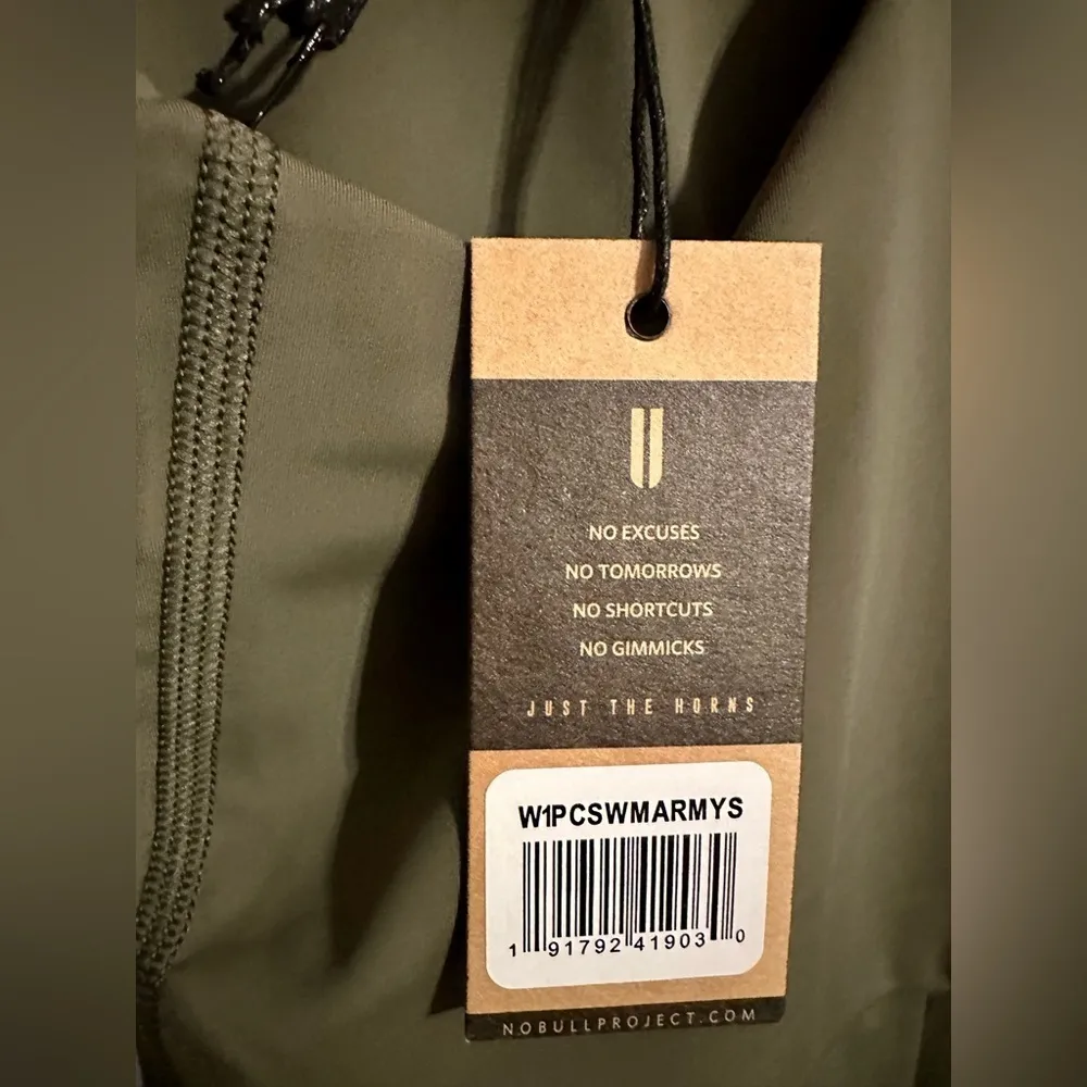 NWT NOBULL Women’s Swim One Piece Swimsuit - Small - Army Green - Image 6