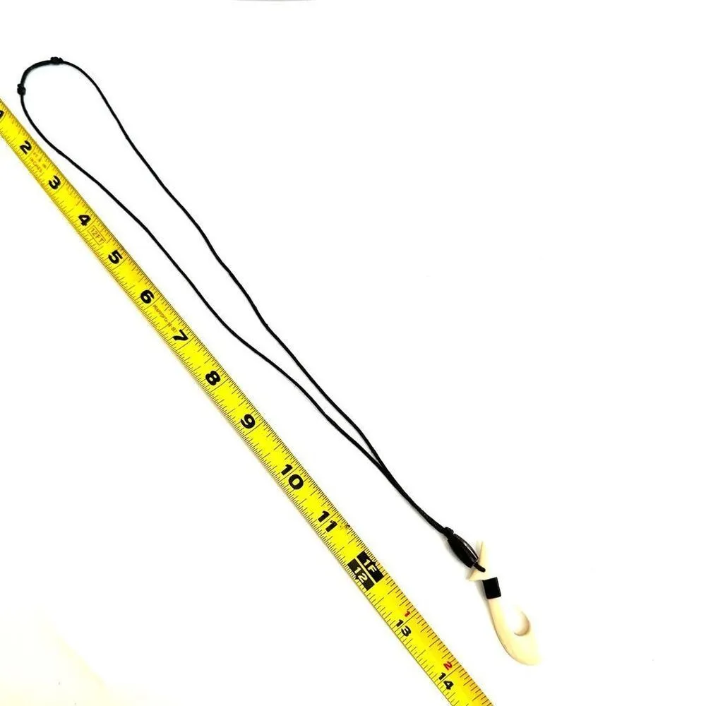 Bone Fish Hook Hawaiian pendant Necklace - Image 7