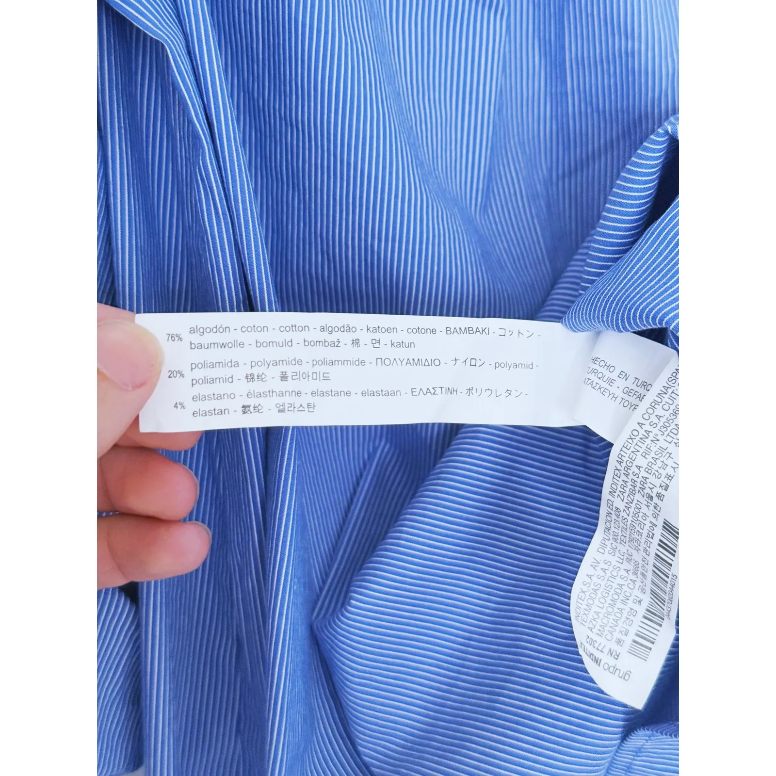 Zara Woman Boho Cottagecore Puff Sleeve Off Shoulder Ruffle Top XS Whimsical - Image 8