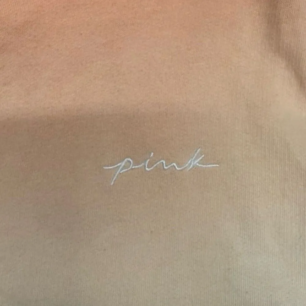 PINK Victoria’s Secret sunset orange ombre gradient sweatshirt Size M - Image 5