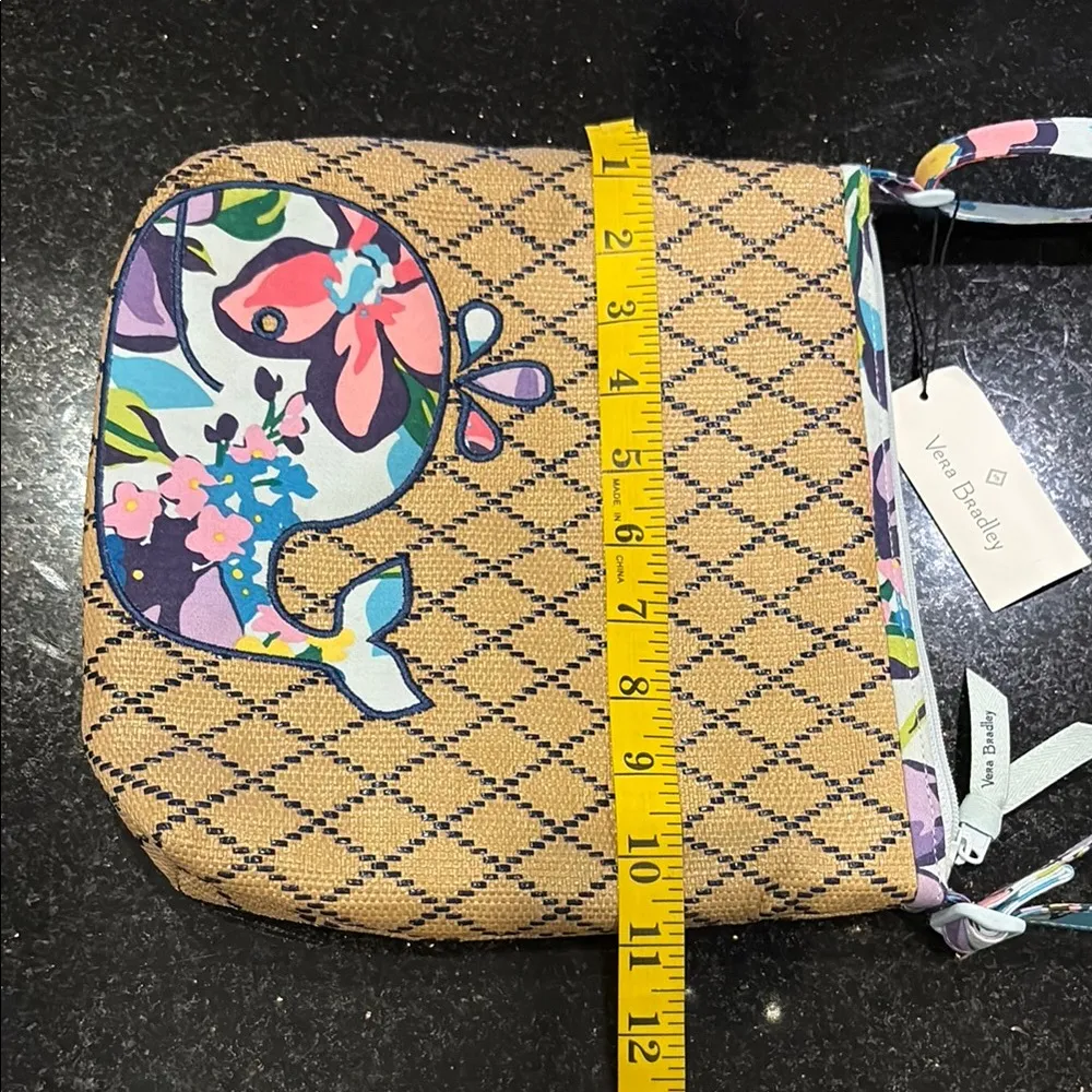 Vera Bradley Marian Floral Straw Bag NWT - Image 9