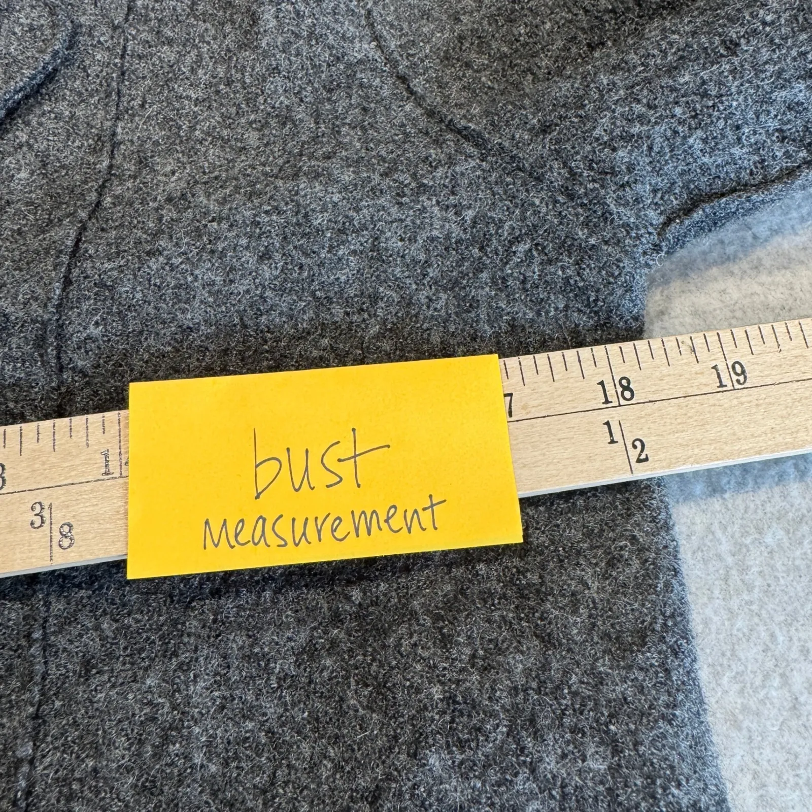 The Territory Ahead Charcoal Wool Blend Blazer Jacket Womens Small Button Front - Image 8