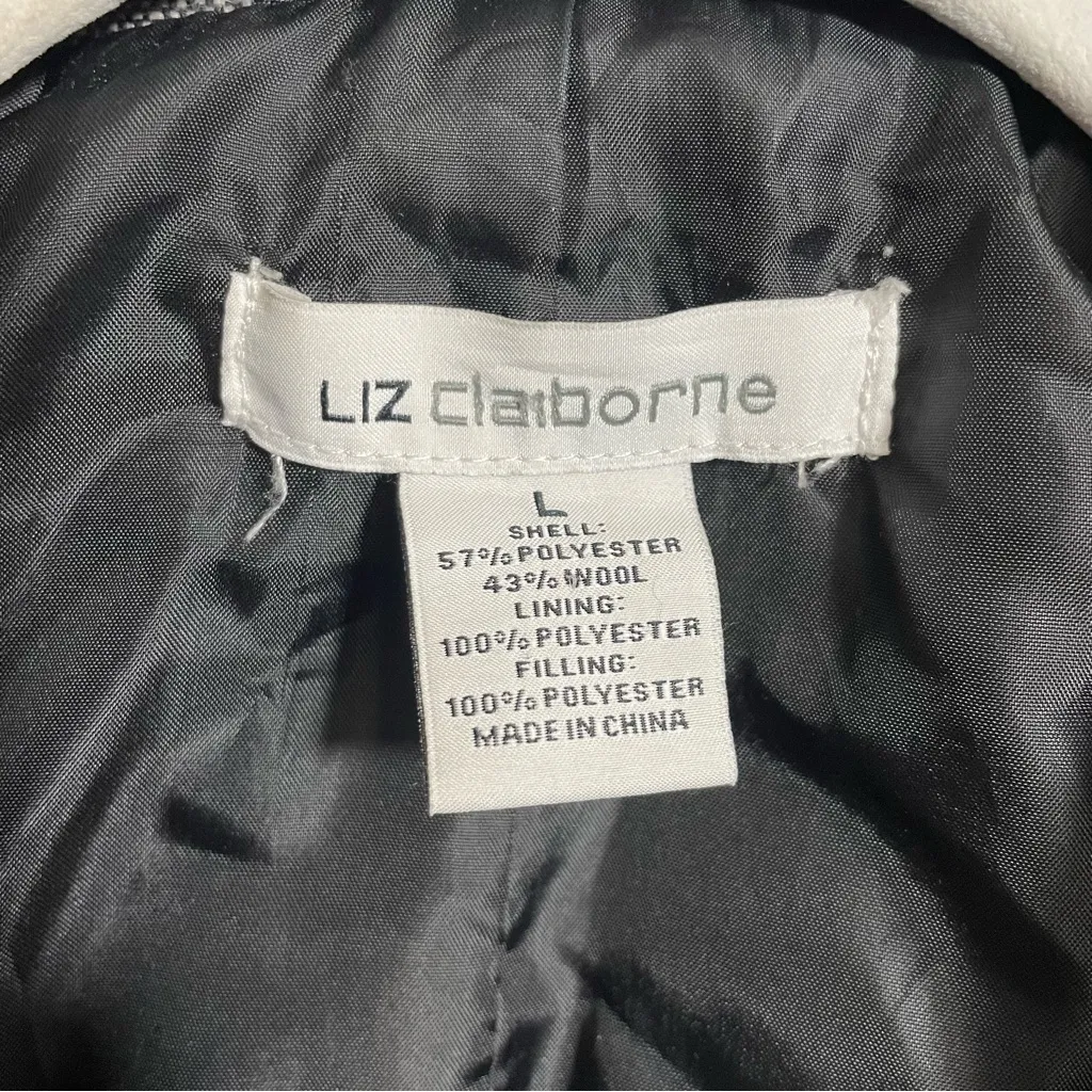 Liz Claiborne quilted wool blend puffer vest - Image 7