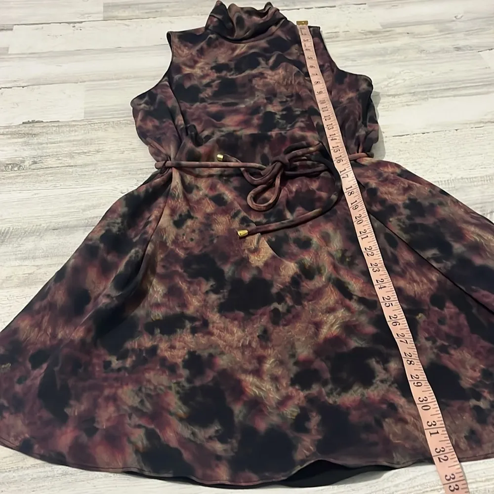 Amanda Uprichard Tie Dye High Neck Dress Size XS - Image 6