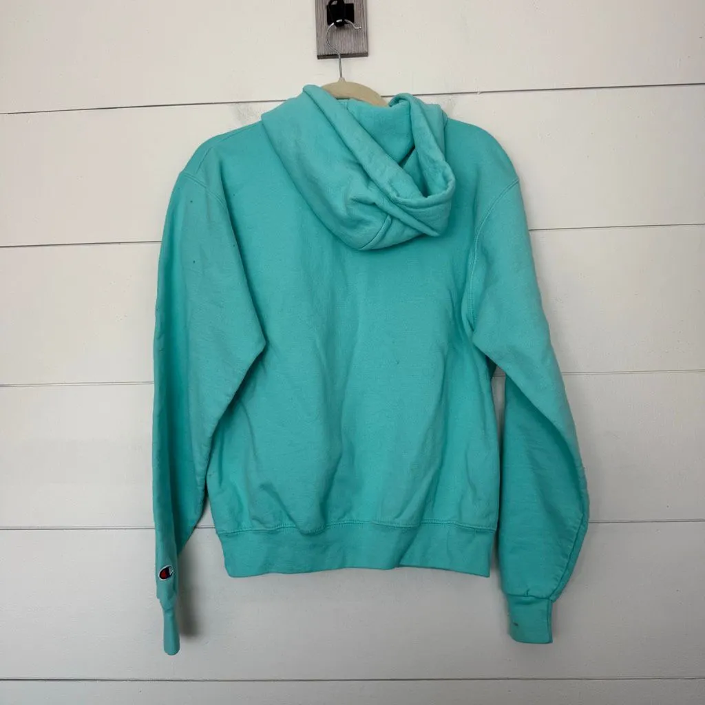 Champion women’s Small Norris Lake Tennessee Mint Green Hoodie Sweatshirt - Image 4