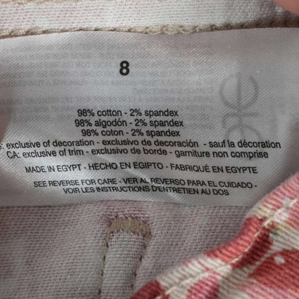 Gloria Vanderbilt Amanda Shorts Womens 8 (30x6.5) Floral Print Cotton Stretch - Image 11