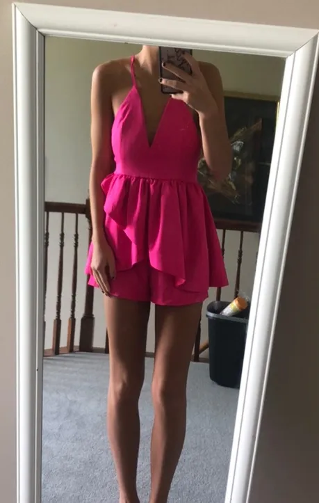 Lulus Pink Romper - Image 3