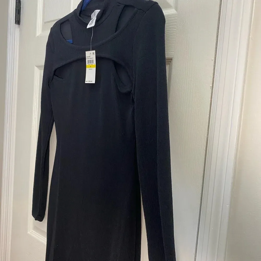 Black Cut-Out Dress - Image 5