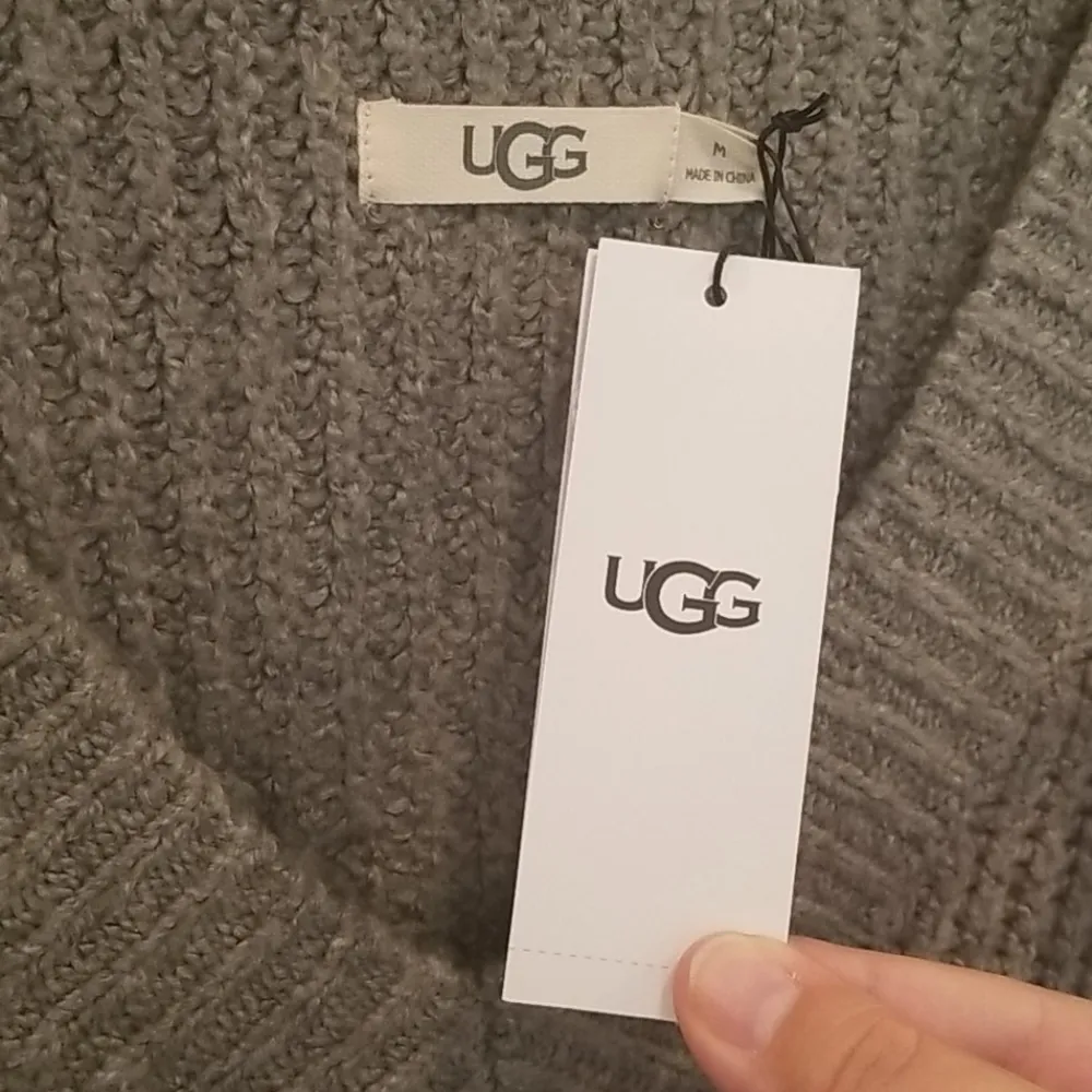 UGG 💕💕 Alva Deep V-Neck Sweater Gray Heather NWT - Image 15