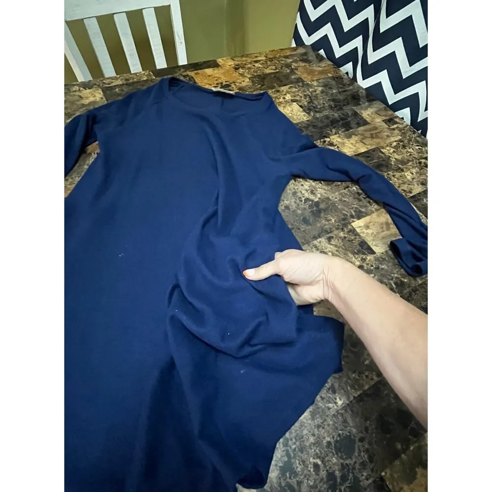 Betsey’s Boutique Shop Size Medium Dress Blue - Image 6