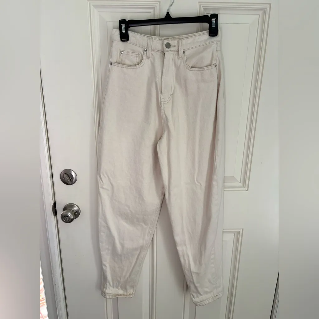 Weworewhat Ultra High Rise Balloon Leg Tapered Jeans Size 25 - Image 3