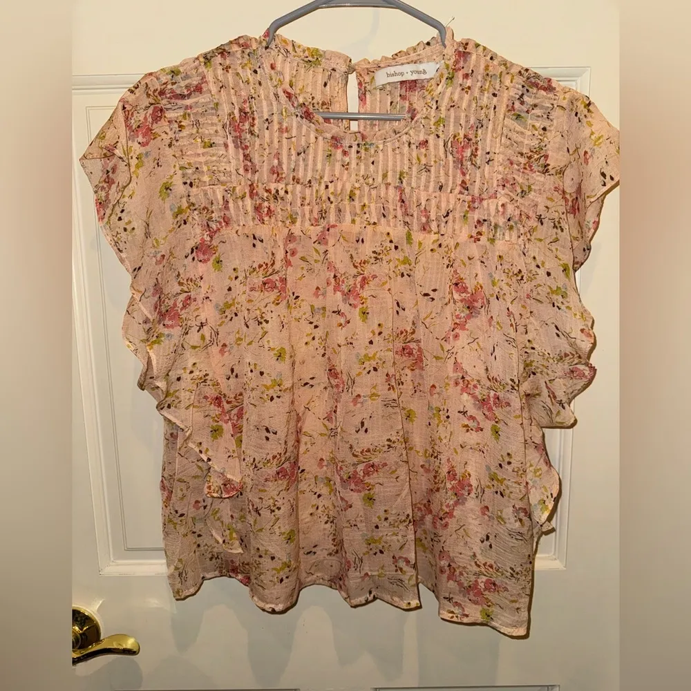 Bishop and young Shelby Flutter Sleeve blouse - Image 2