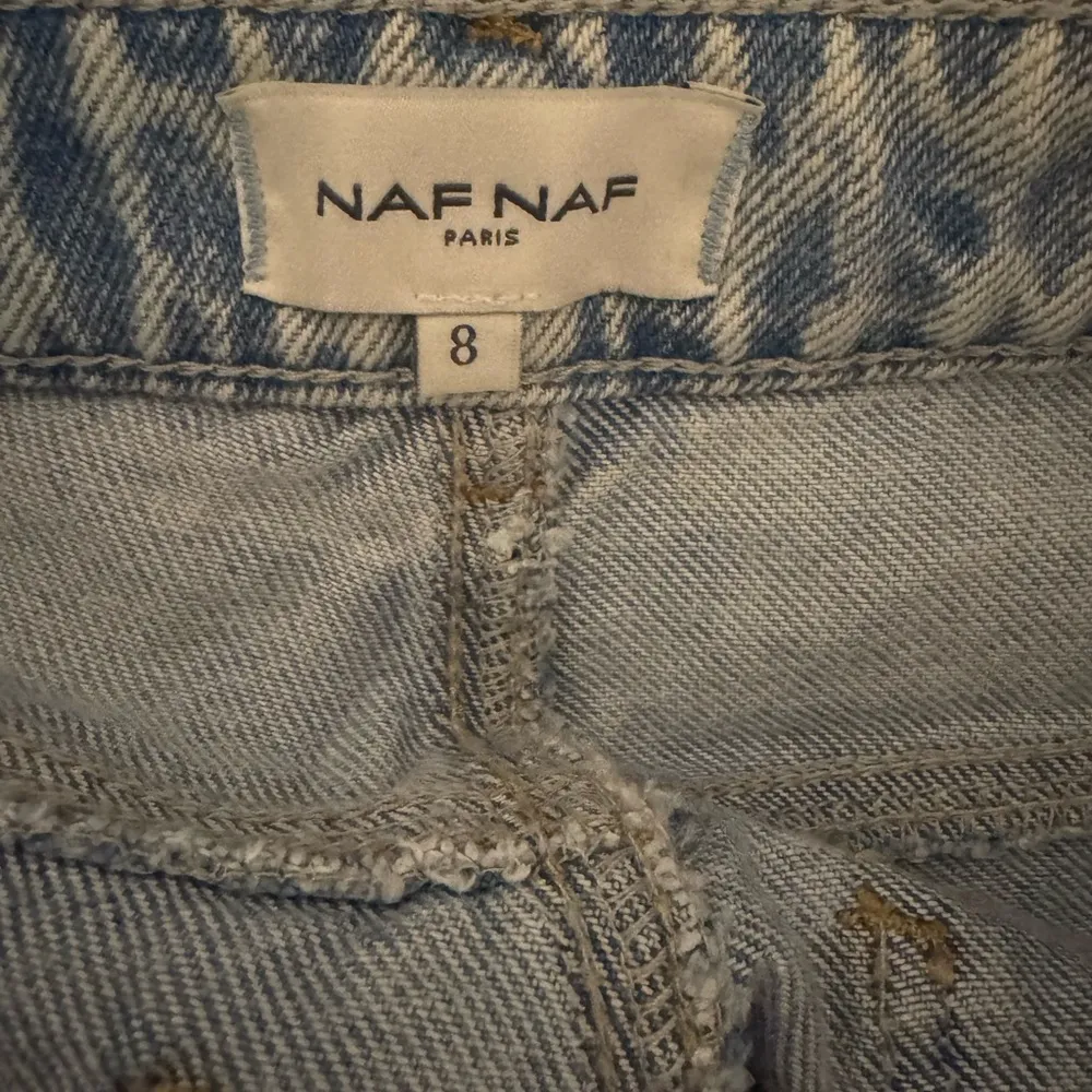 NAF NAF Women's Gray Jeans Silver Size 8 - Image 5