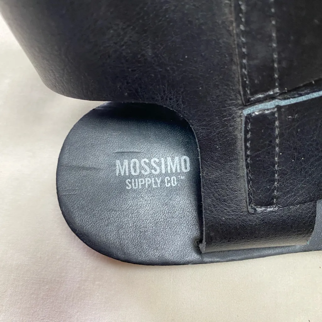 Mossimo Supply Co. Black Strappy Sandals Size 10 - Image 5