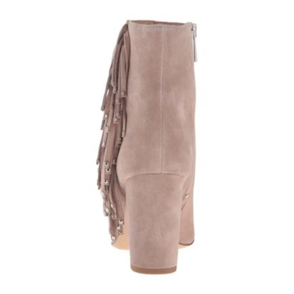 Forti Suede Fringe Boots - Image 3