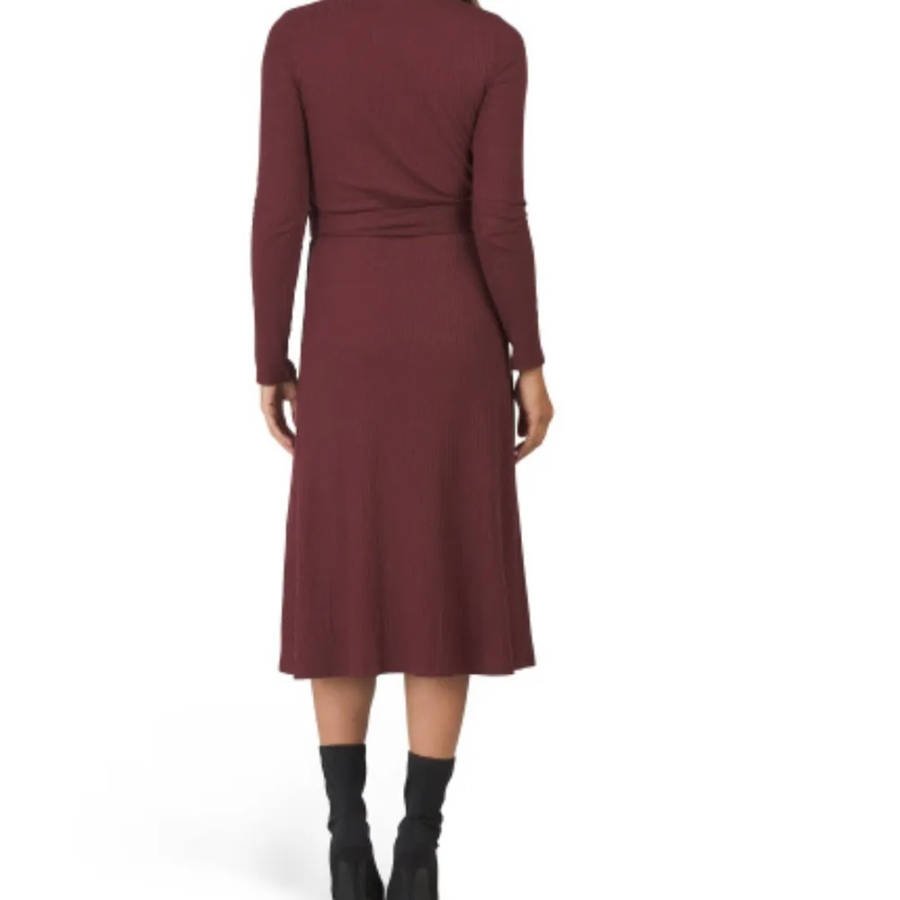 Ribbed knit Mango midi dress. Size XS - Image 5