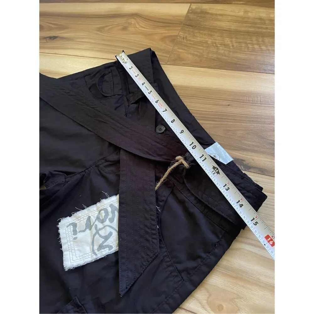 NWT NORI Bermuda Cargo Black Women’s Shorts Black Size XS - Image 5