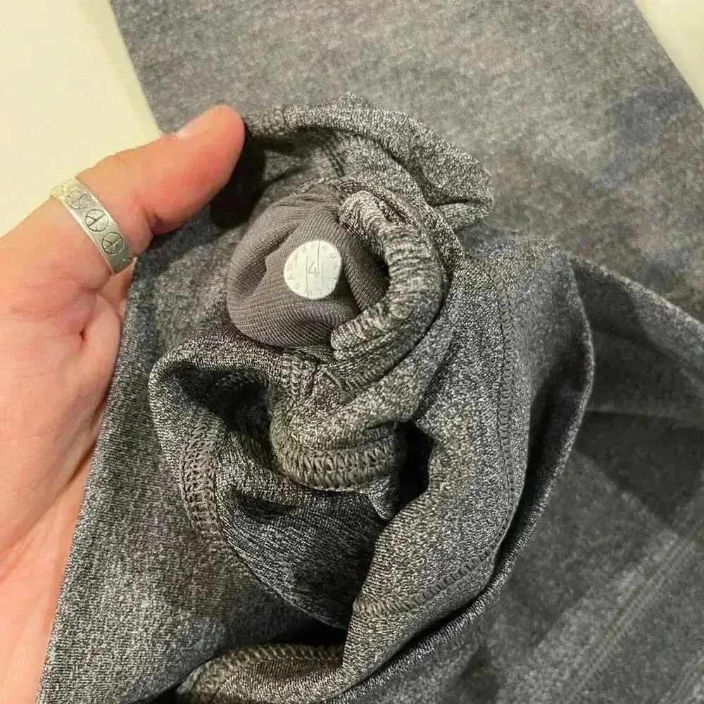 Lululemon Women Wunder Under HR 7/8 Tight *SE Tech Luxtreme Gray Women’s Size 4 - Image 6