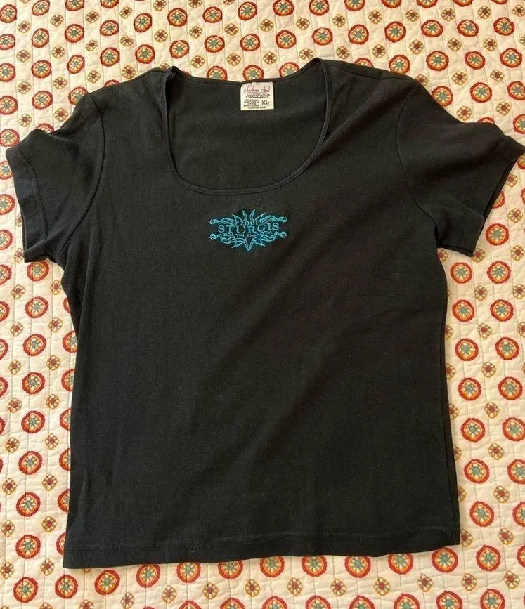 Vintage 2001 Sturgis South Dakota Shirt Size Medium - Image 7