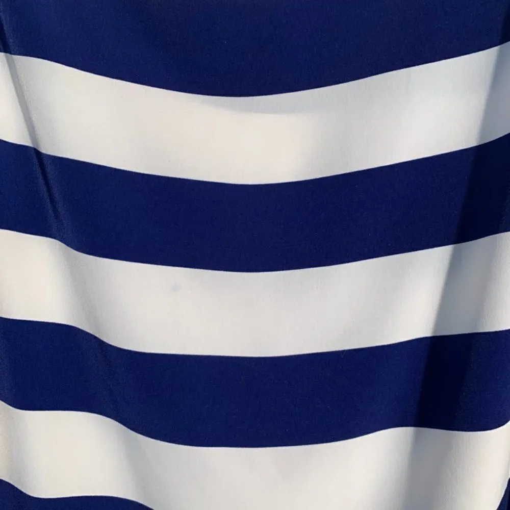 Cremieux 3/4 Sleeve Stripped Blouse - Image 10