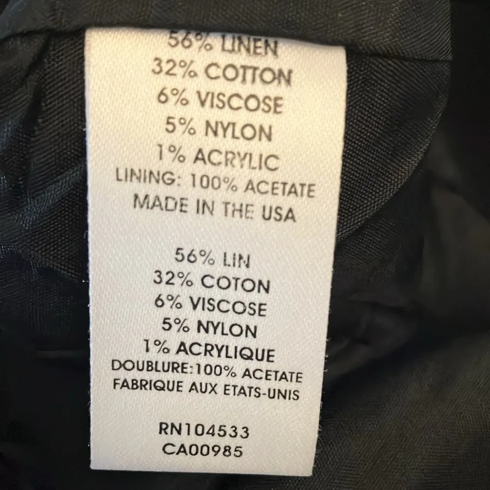 Nanette Lenore:Black/White Sleeveless Fit & Flare Dress- pockets- linen/cotton-6 - Image 3