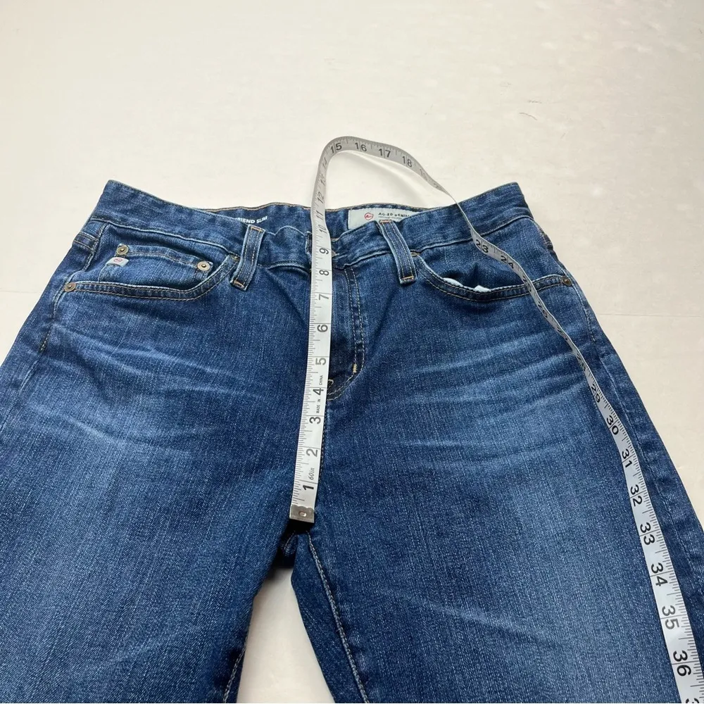 AG Adriano Goldschmied Ex-Boyfriend Slim Women SZ 26R 26 Regular Blue Denim Jean - Image 8