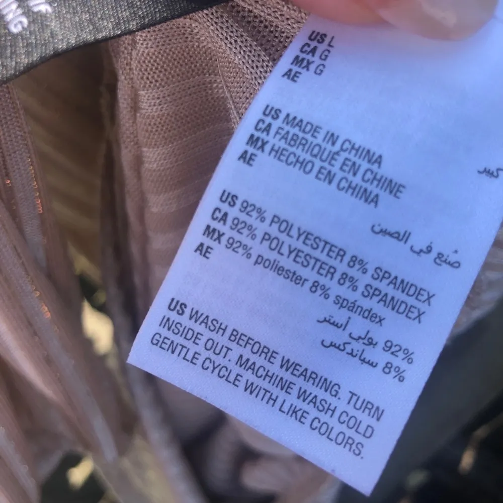 LLOUNA STRIPE FOIL MESH SWEATER Size L - Image 9