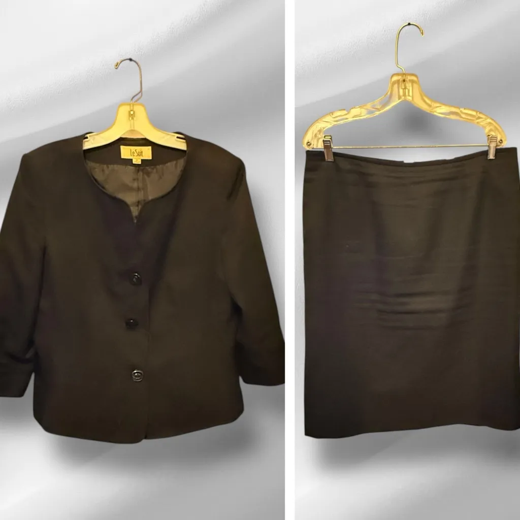 Le Suit ‎ Black Skirt Set - Image 2