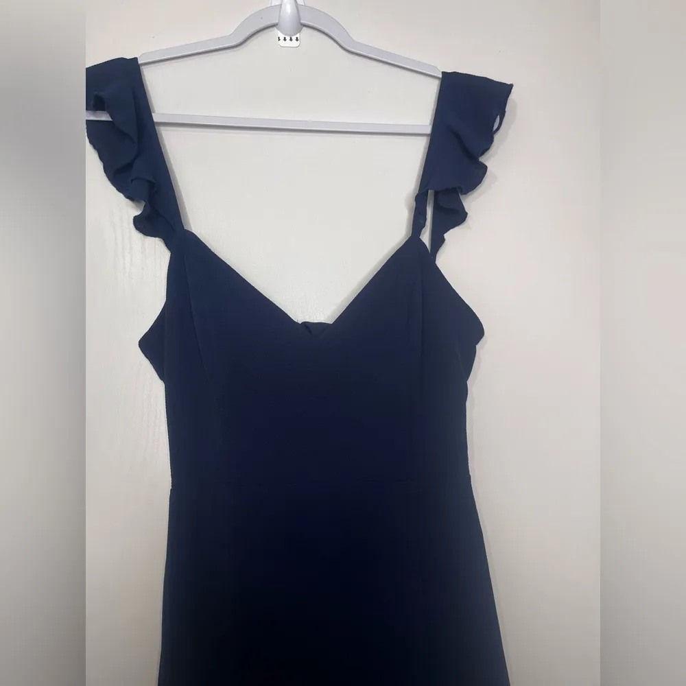 Showpo Navy Maxi Dress Size 4 - Image 5