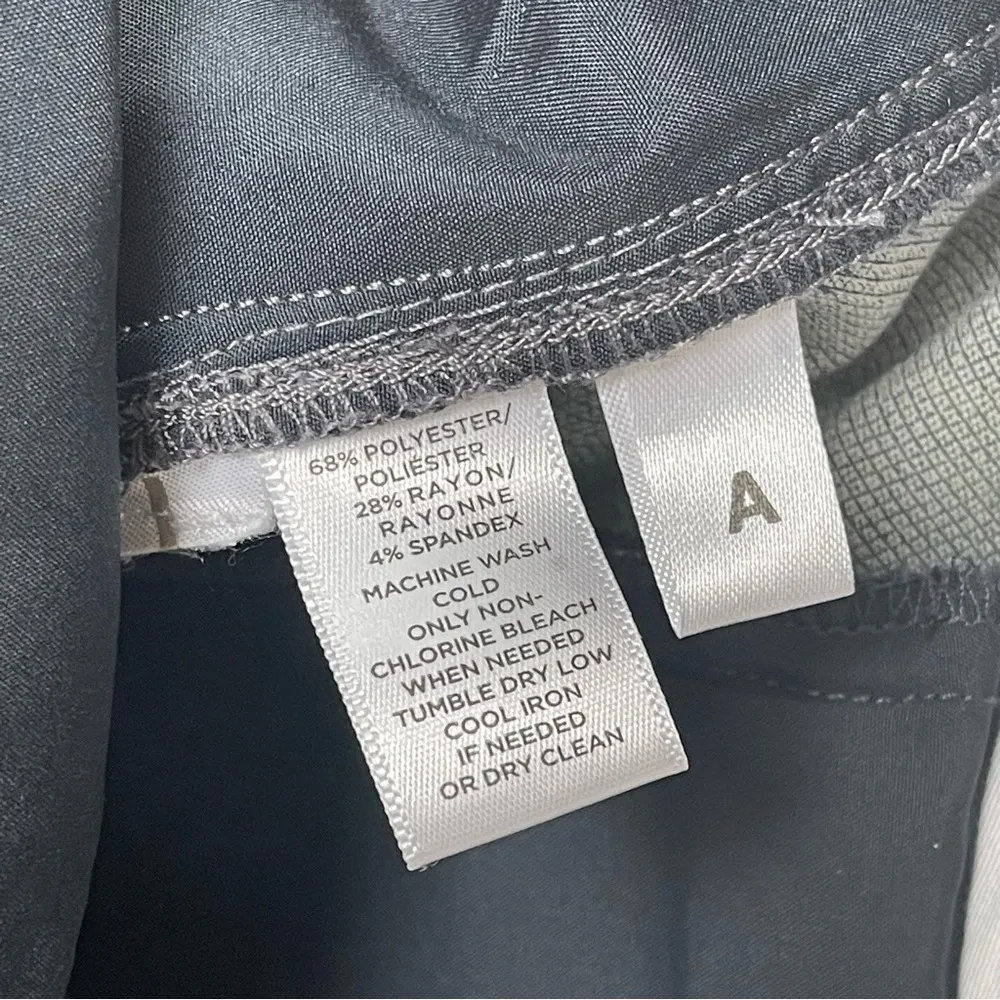 Loft Ann Taylor Loft Womens Marisa Pants Gray Stretch Blend Trouser 8P - Image 9
