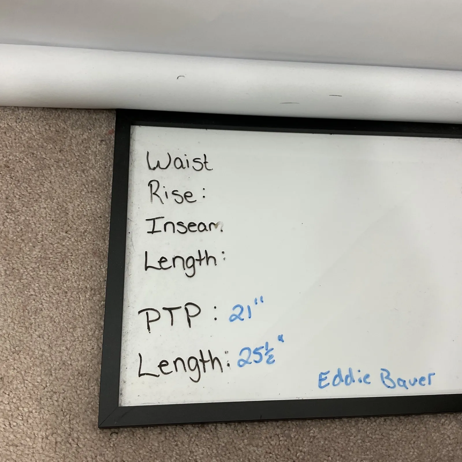 Eddie Bauer Womens Fleece Pullover Blue Yellow Plaid Quarter Zip L - Image 7