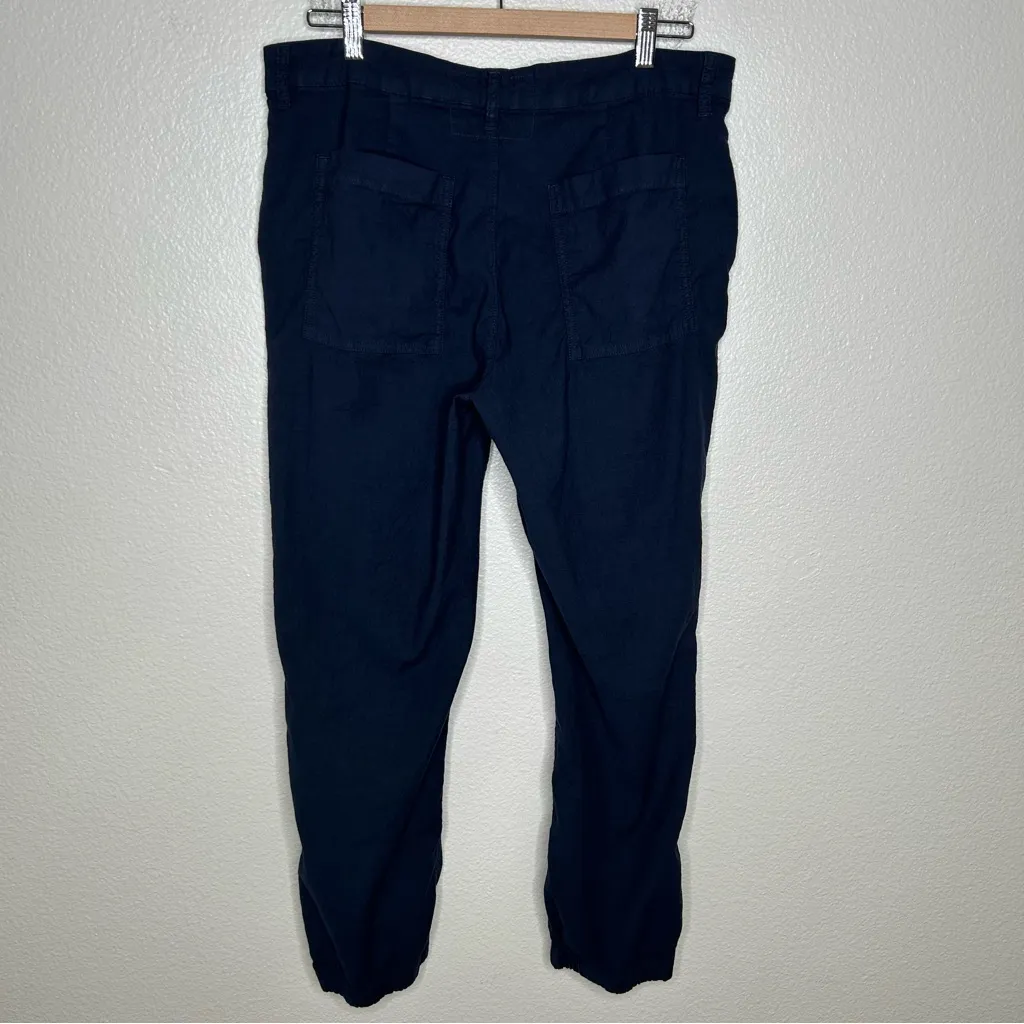 Frank & Eileen Jameson Utility Jogger Italian Performance Linen blue 10 - Image 8