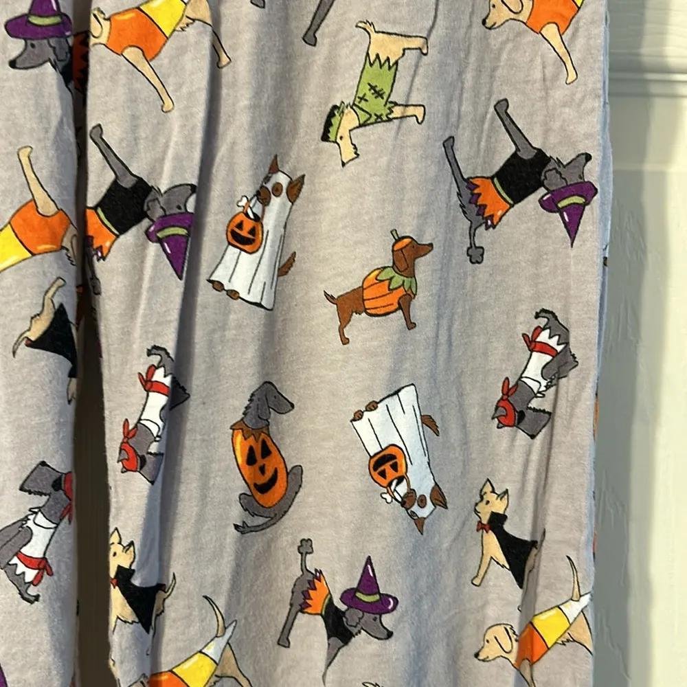 Cynthia Rowley Halloween Dog Print PJ Pajama Lounge Pants X-Small - Image 3