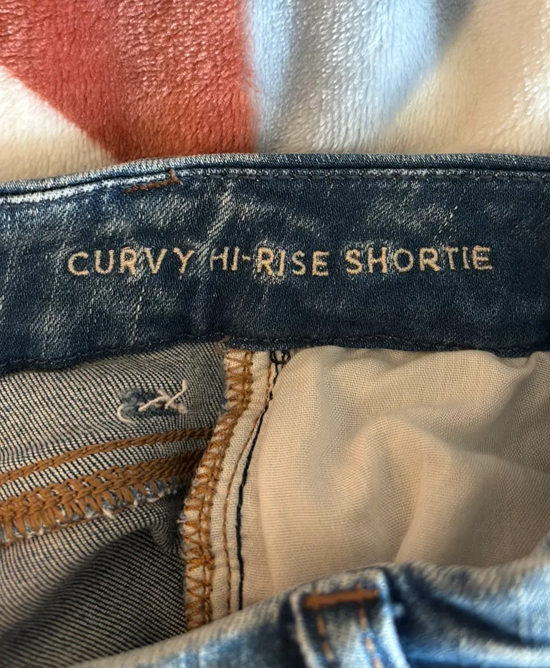 American Eagle Outfitters Denim Jean Short Blue Size 0 - Image 4