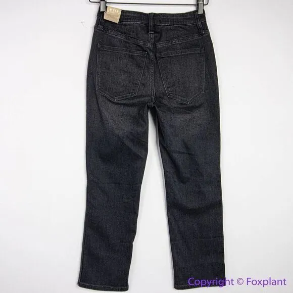 NEW Madewell Petite Curvy High-Rise Slim Straight Jeans in Richgrove‎ Wash, 25P - Image 8