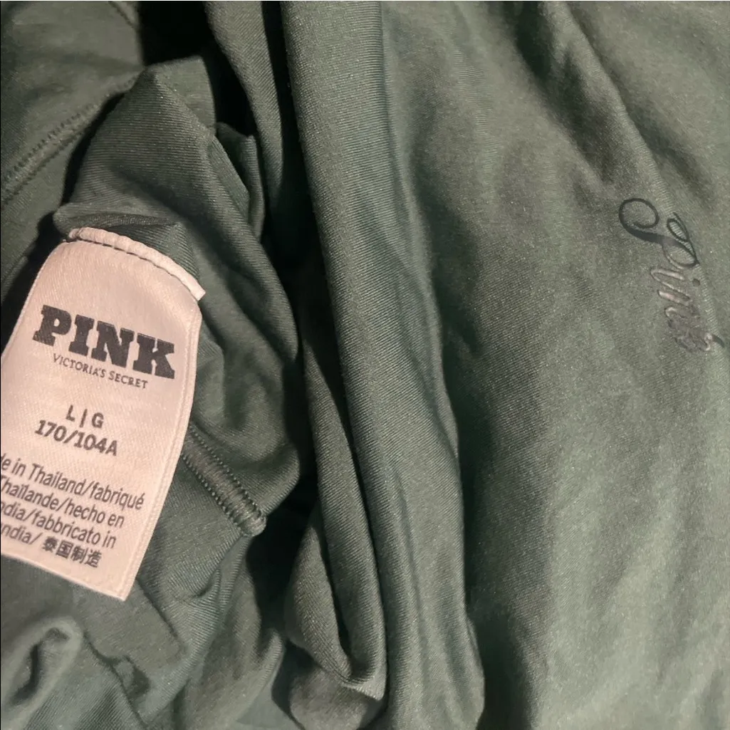 PINK Victoria's Secret Green Bodysuit - Image 2