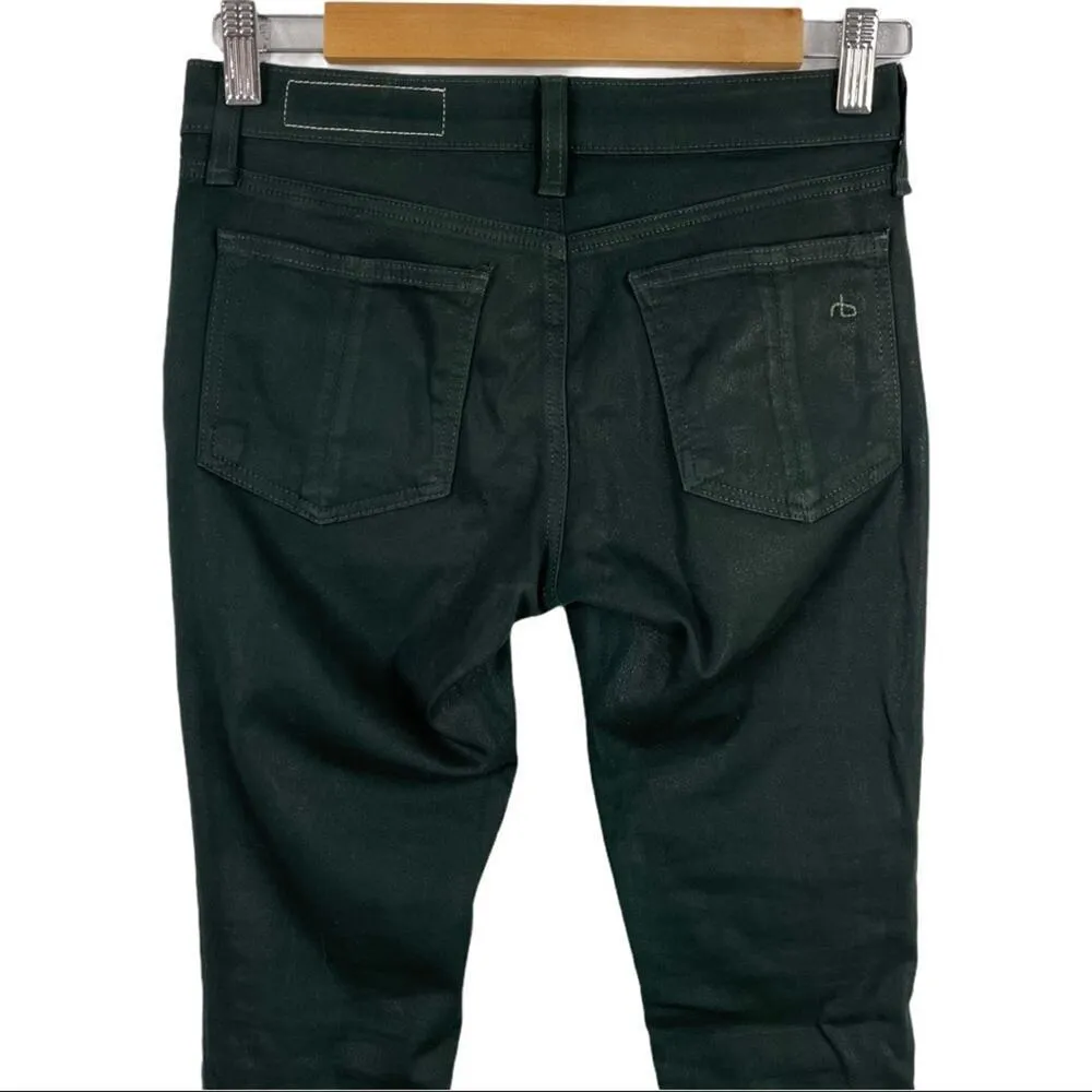 Rag & Bone Legging Jean Coated Green Revolve 24 - Image 10
