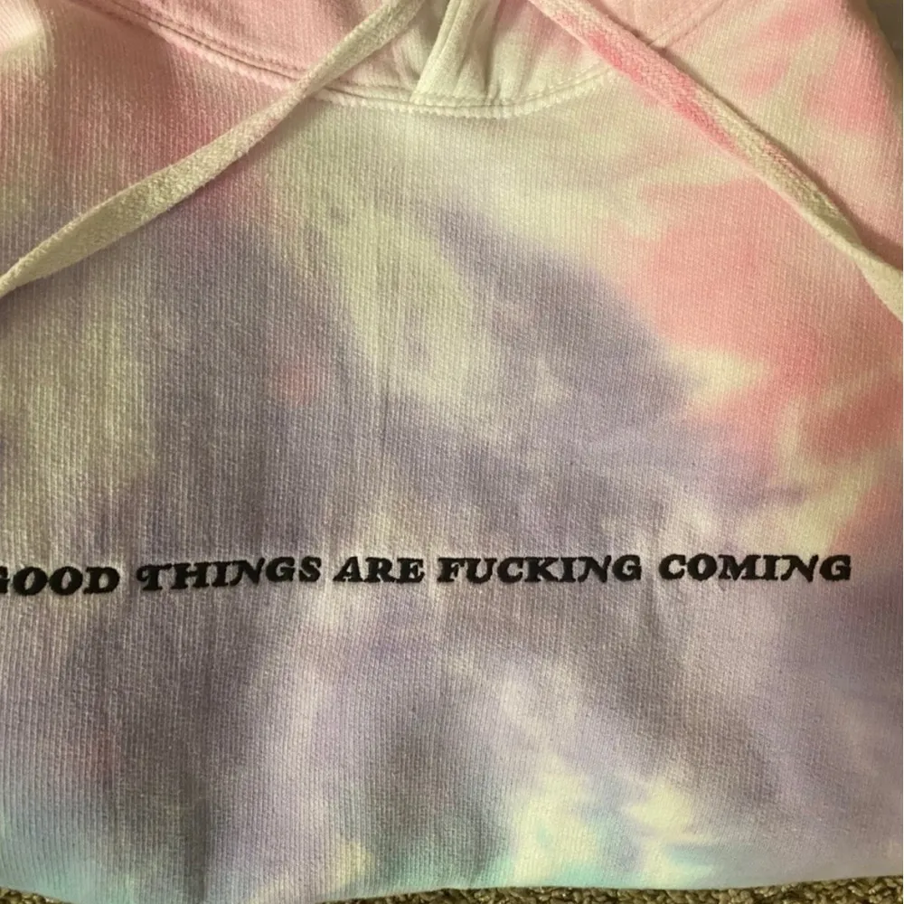 Good Things Are F**** Coming - Cotton Candy hoodie from Mayfair Group - Image 4