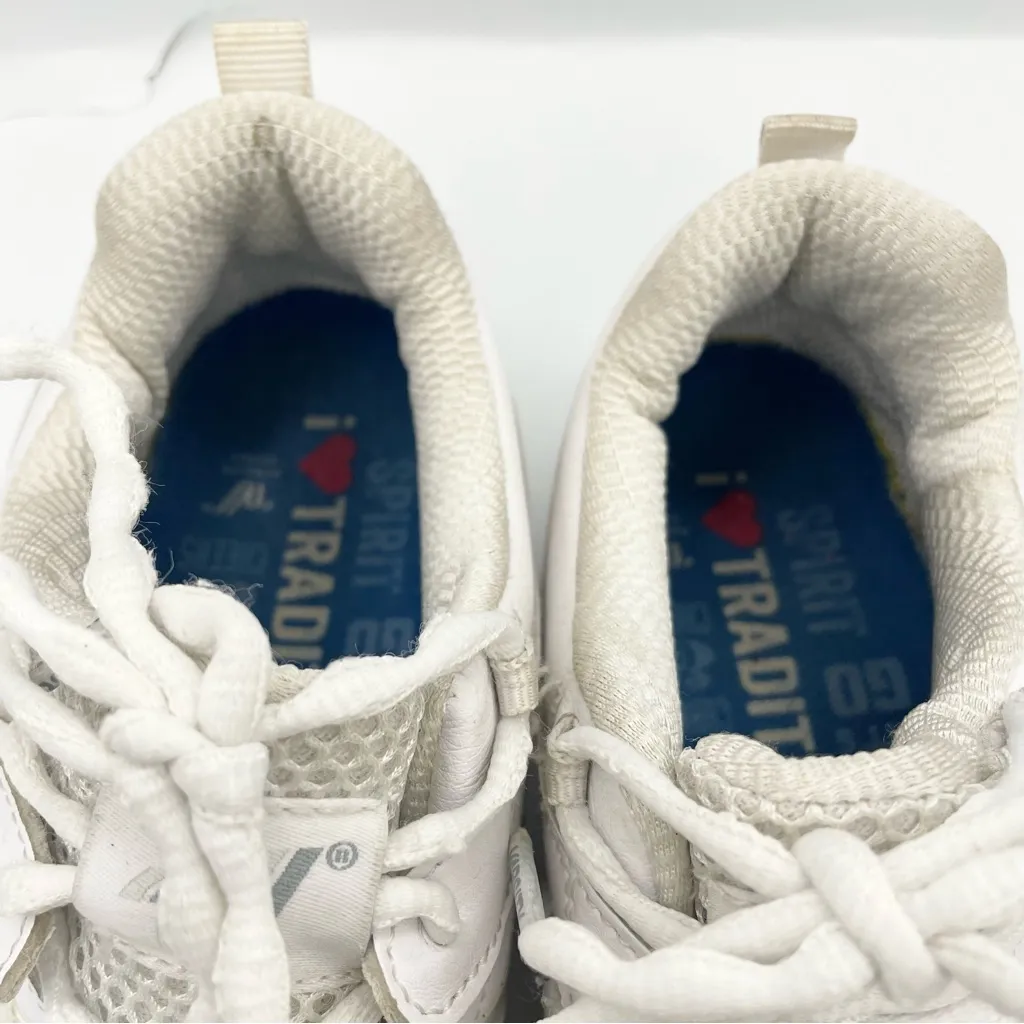 Varsity Tradition cheer white shoes sneakers Size 8.5 - Image 5