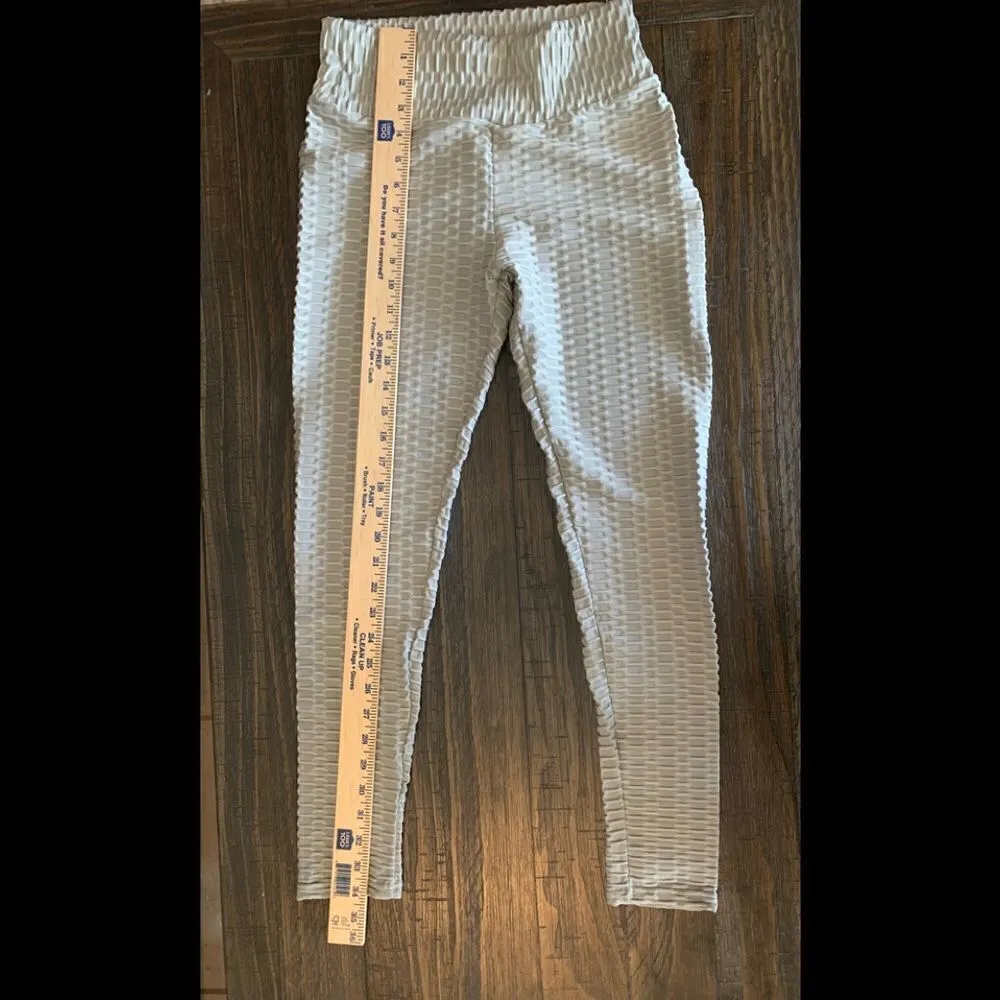 Seasum TikTok gray leggings size L‎ Gray Size L - Image 5