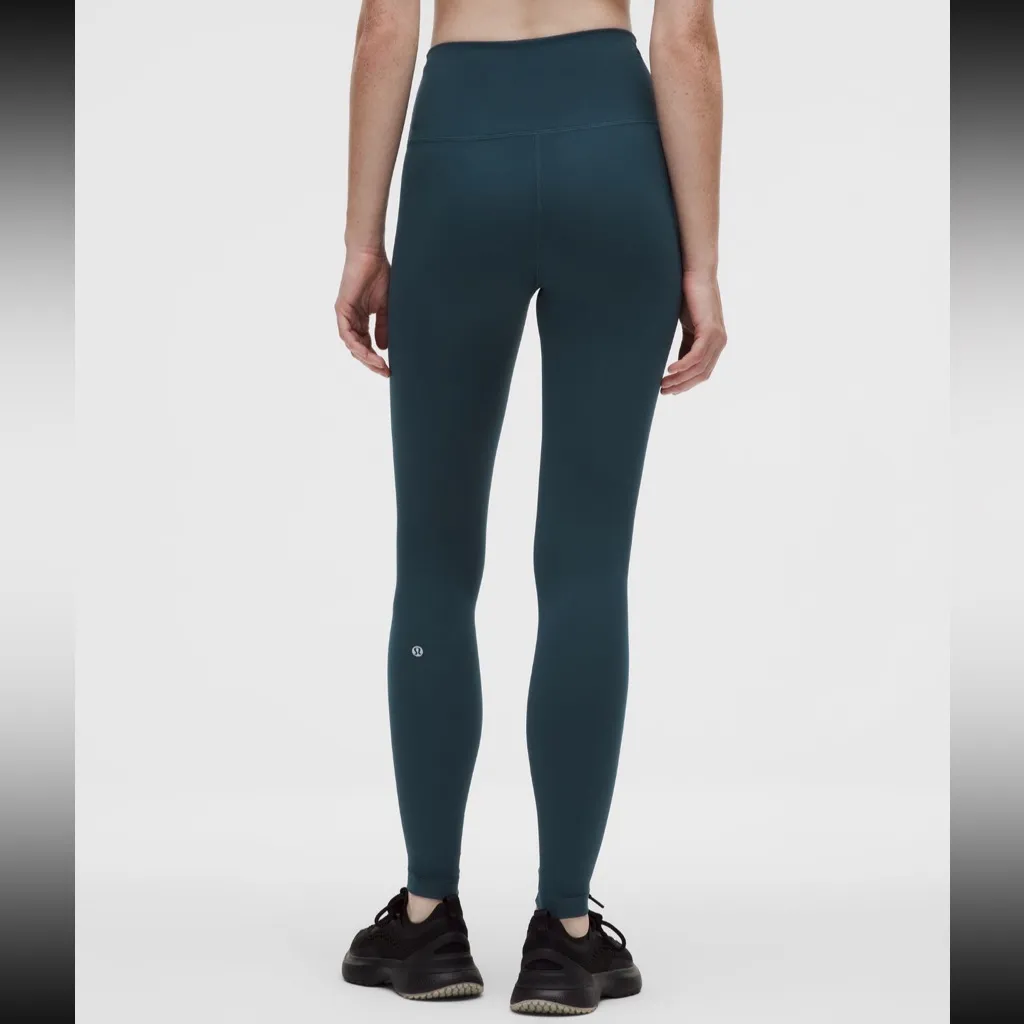 Lululemon  Wunder Train HR Tight 28” Indochine Blue (INCB) Size 4 NWT - Image 2