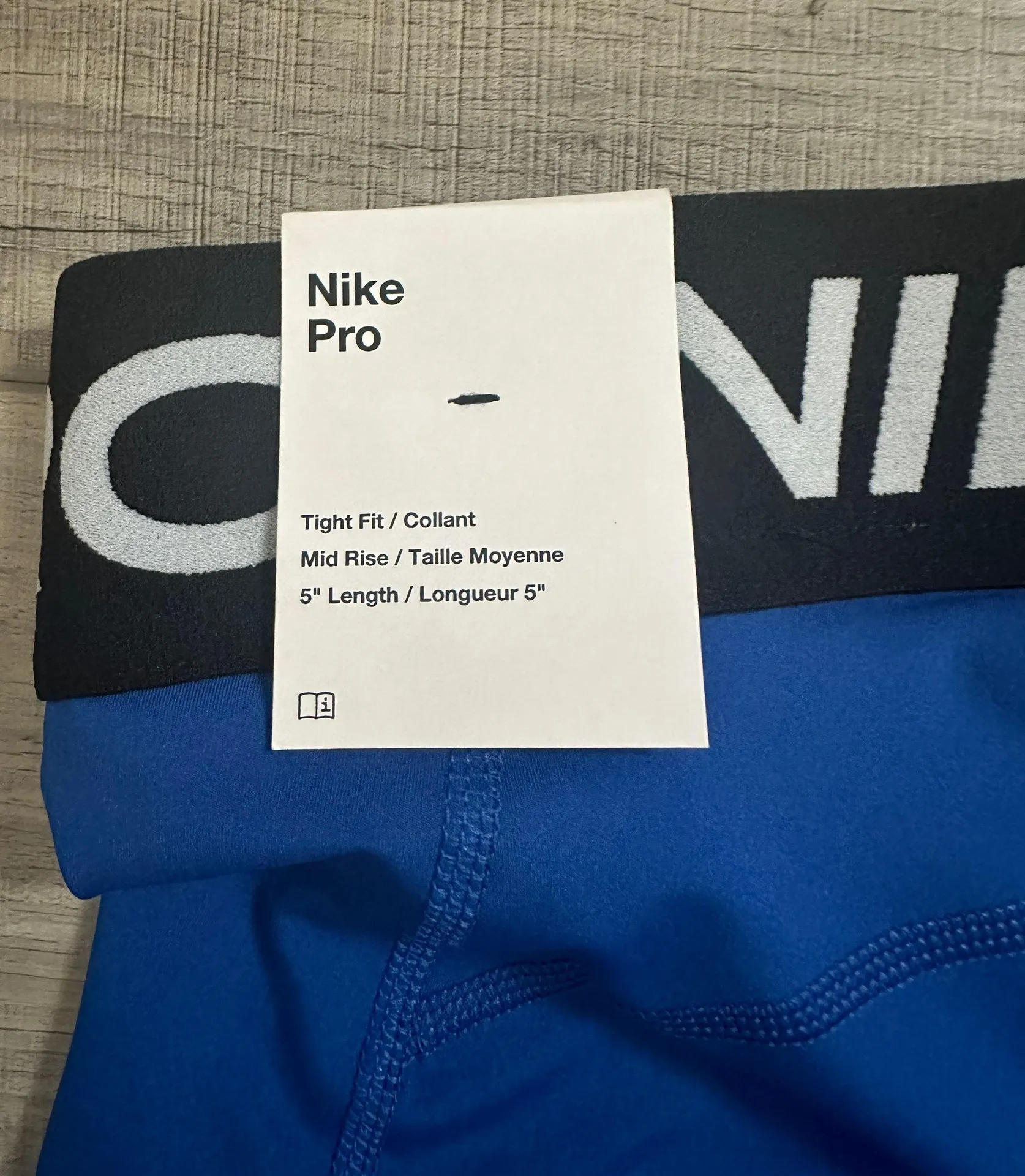 Blue  Pro Spandex - Image 3