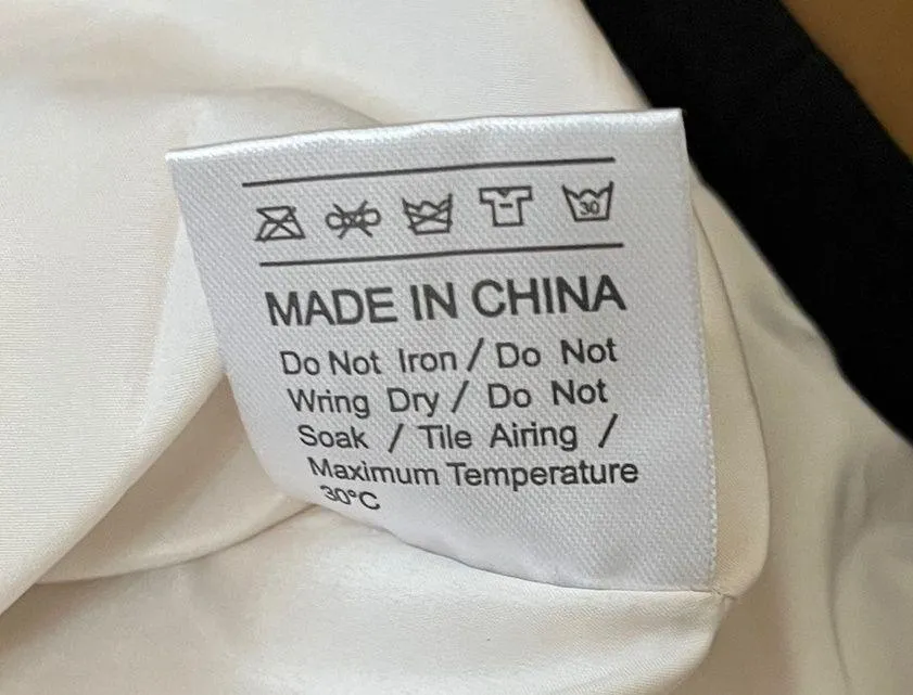 KISSIS STUDIO Cream Black Short Sleeves Vintage Button Loose Fit Blazer size S - Image 9