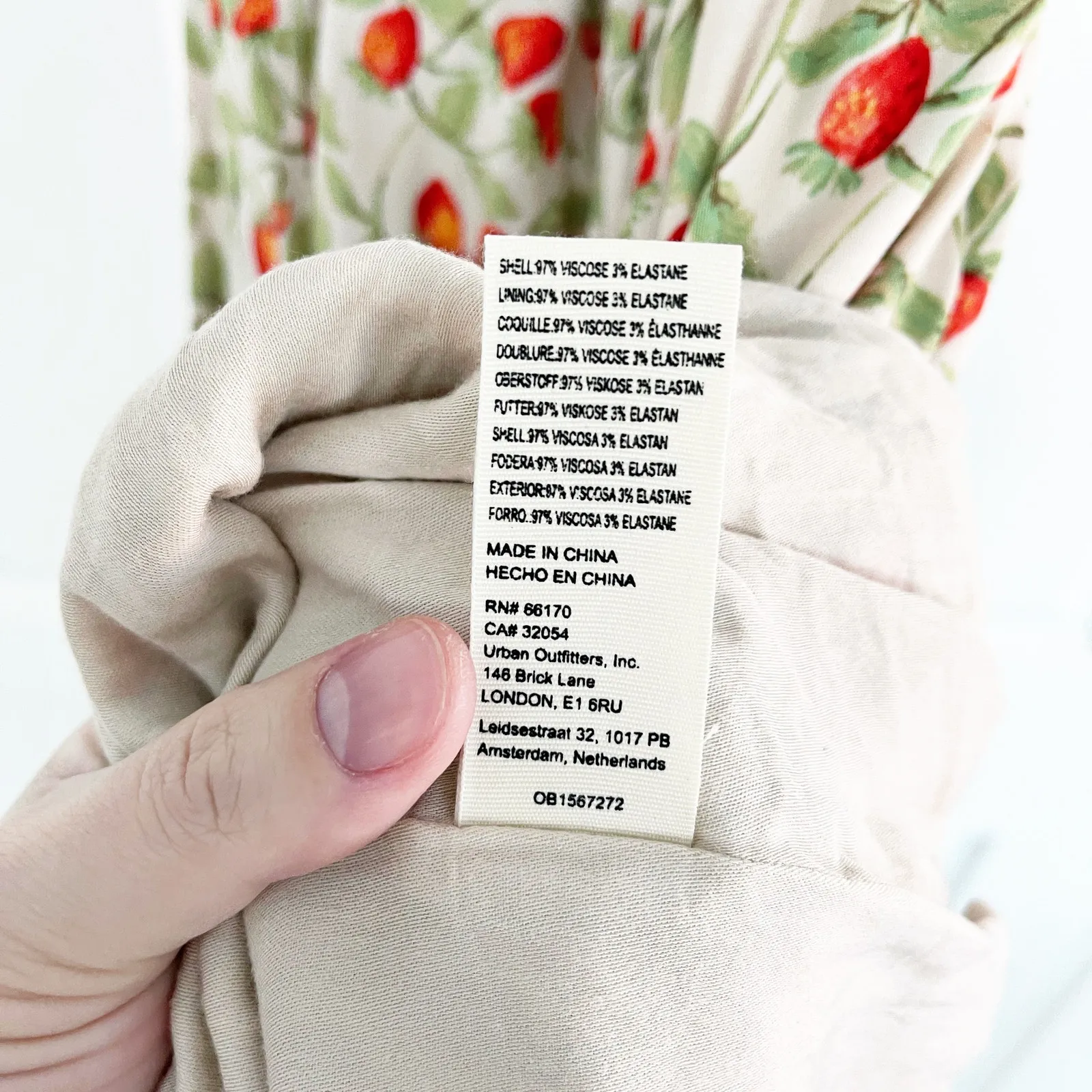 Free People She's A Dream Strawberry Ivory Maxi Dress - Image 8