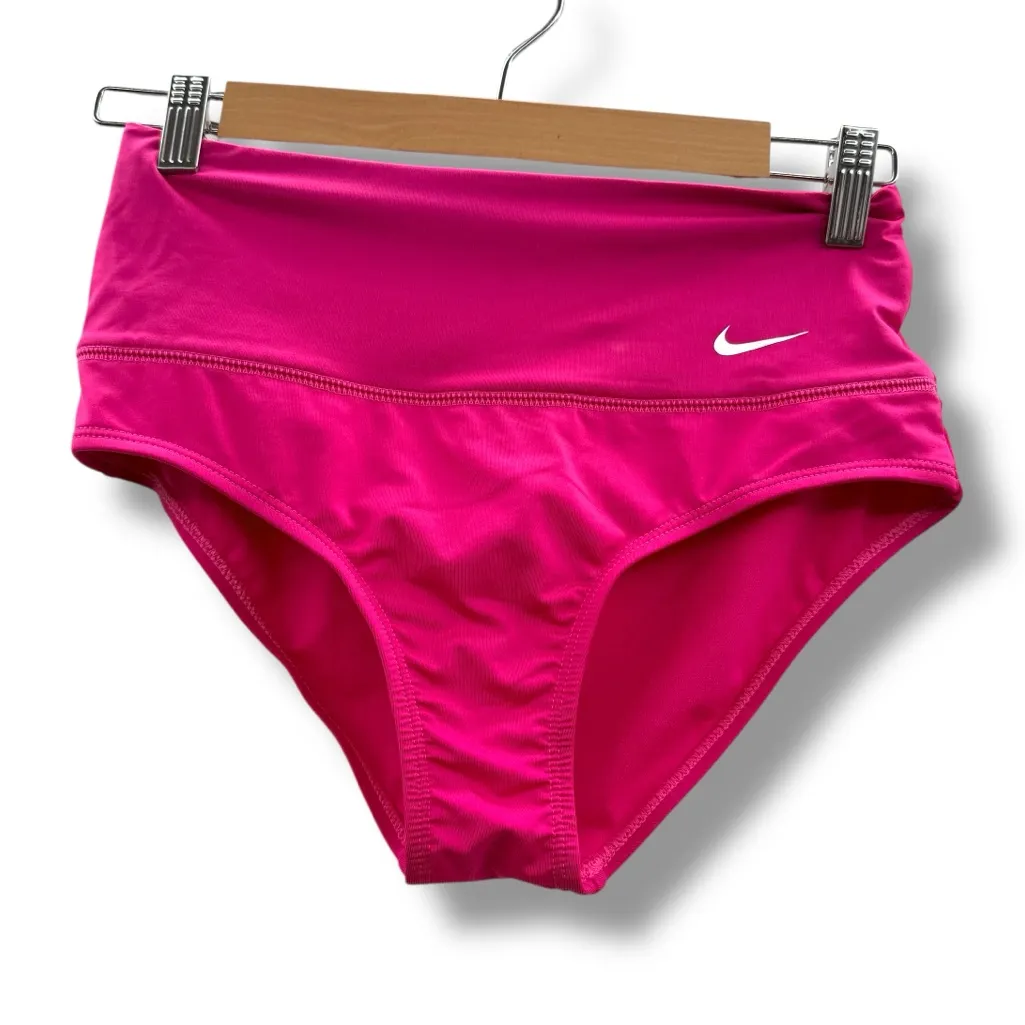 Nike Move to Zero High Waist Swim Bottoms Pink Women’s Size‎ Small - Image 2