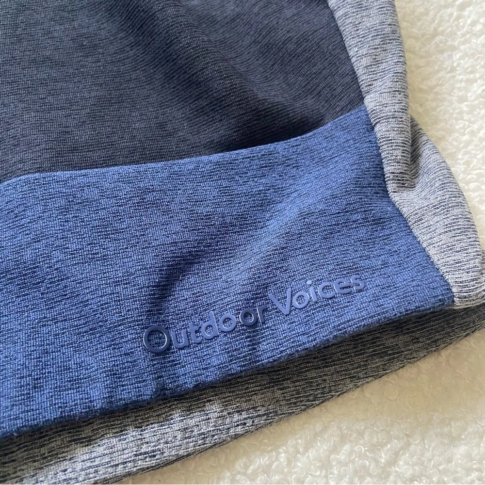 Outdoor Voices Venus Crop Top Colorblock Small - Image 5