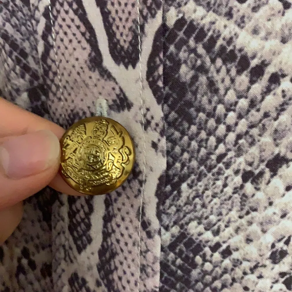 ZIMMERMANN Pussy-bow snake-print crepe de chine midi shirt dress - Image 9