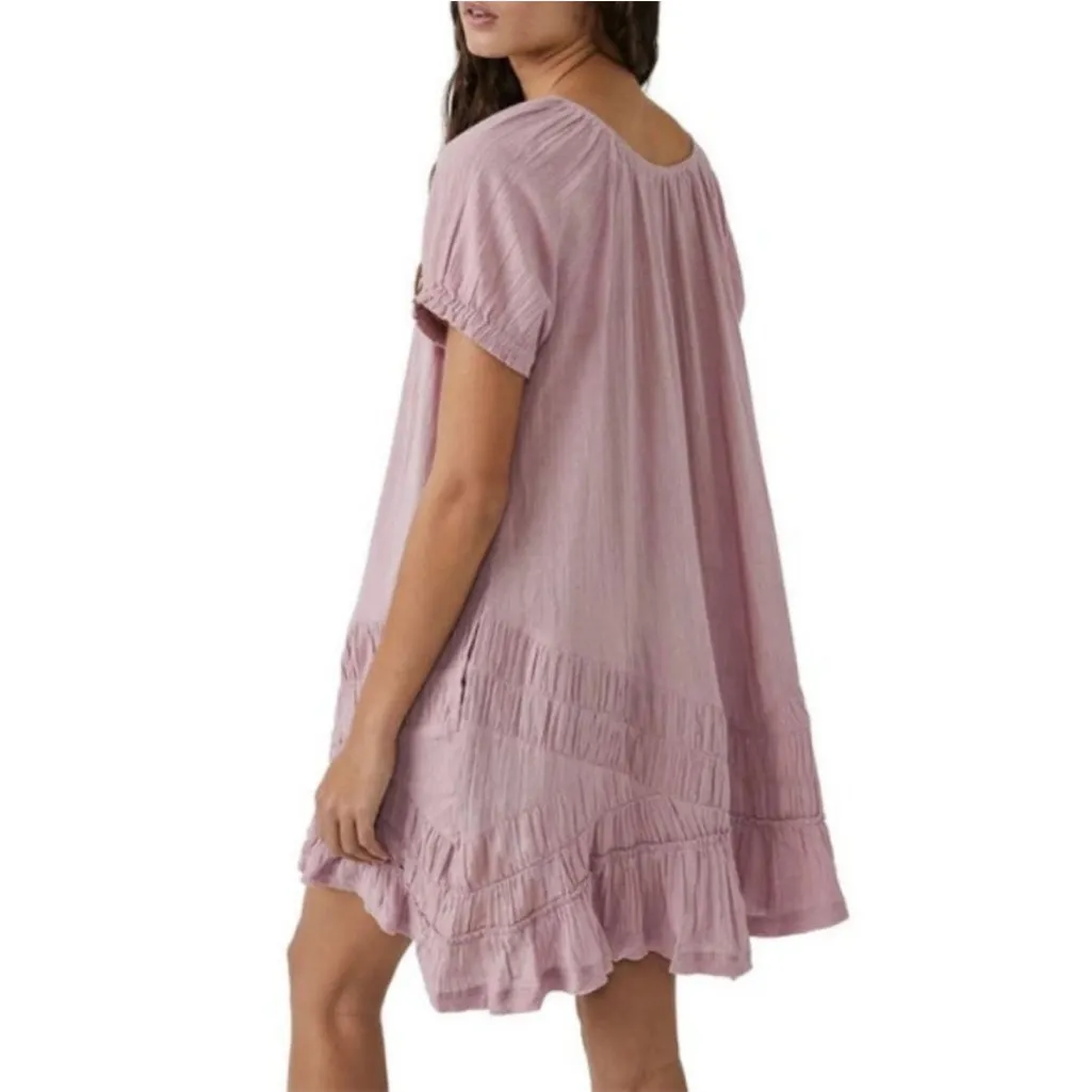 Free People So Scenic Mini in Grasslands Green, 100% Cotton, NWT $78 - Image 7